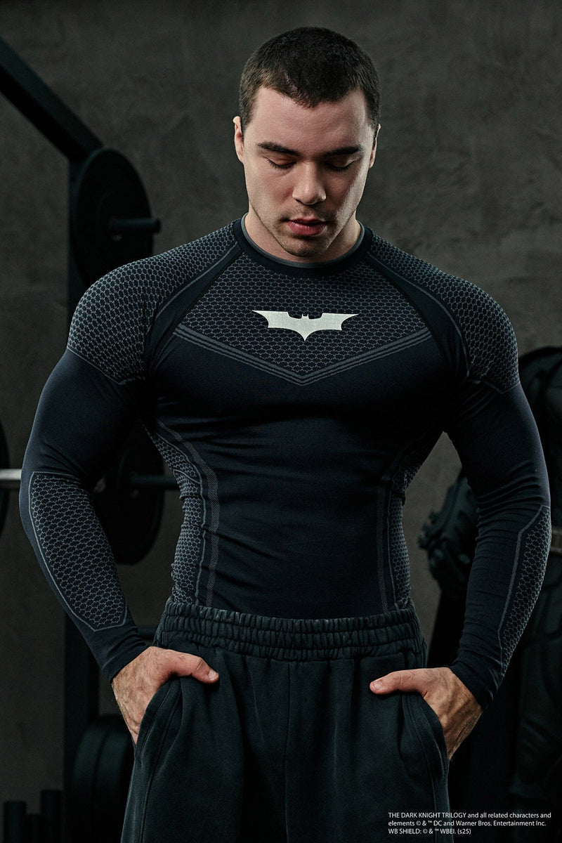 8004 - Batman Compression Longsleeves New Colors