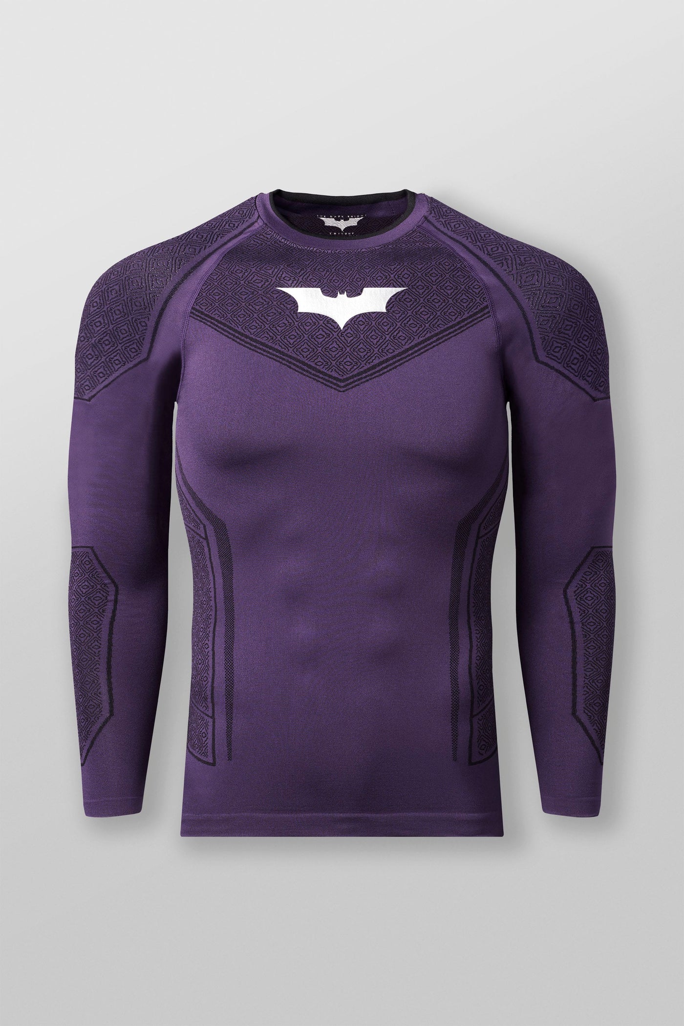 8004 - Batman Compression Longsleeves - Purple Limited Edition - APP ONLY
