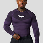 8004 - Batman Compression Longsleeves - Purple Limited Edition - APP ONLY