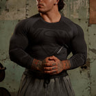 8066 - Superman Compression Longsleeves