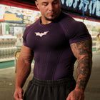 4259 - Batman Compression Tees - Purple Limited Edition - APP ONLY