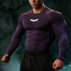 8004 - Batman Compression Longsleeves - Purple Limited Edition - APP ONLY