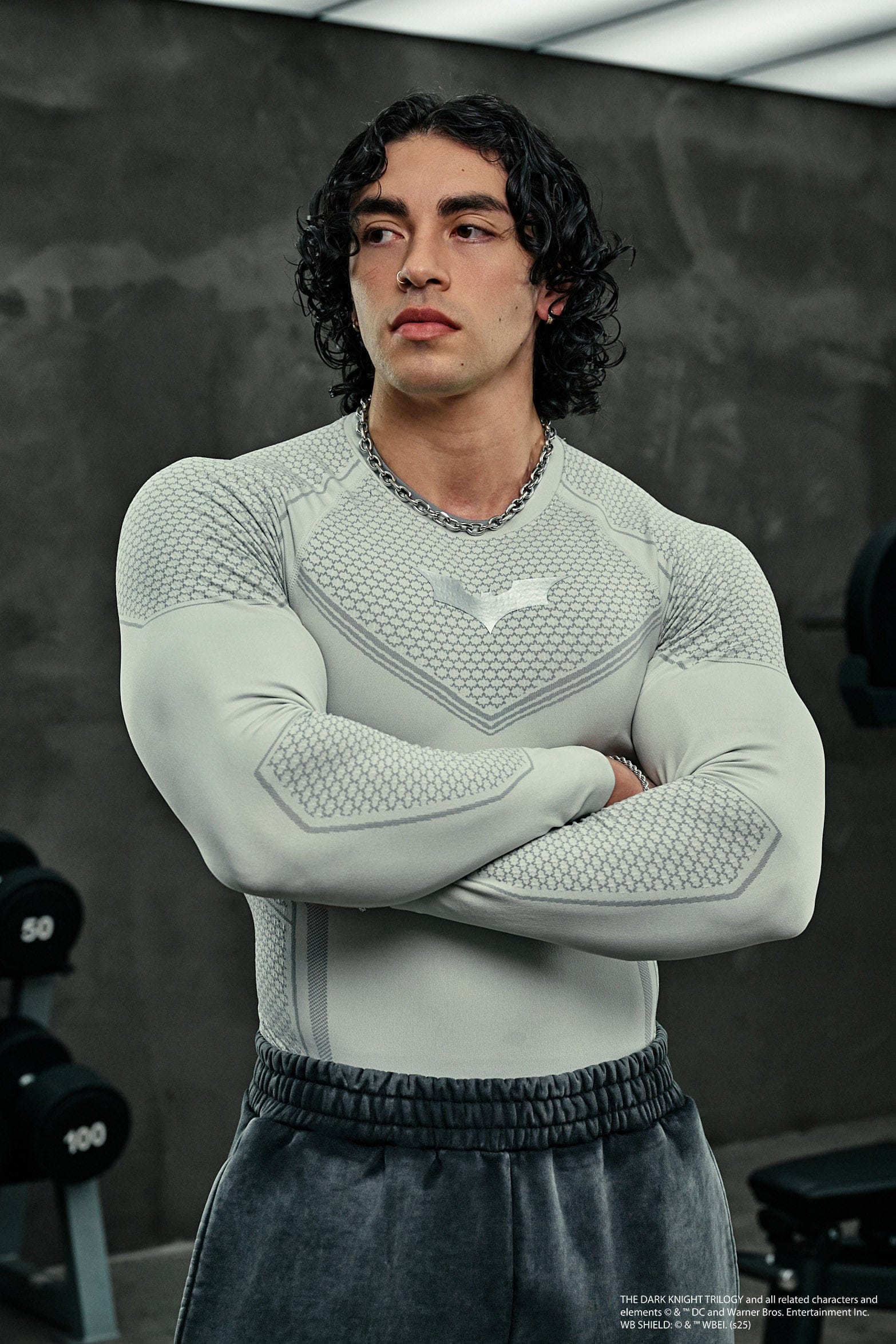 8004 - Batman Compression Longsleeves New Colors