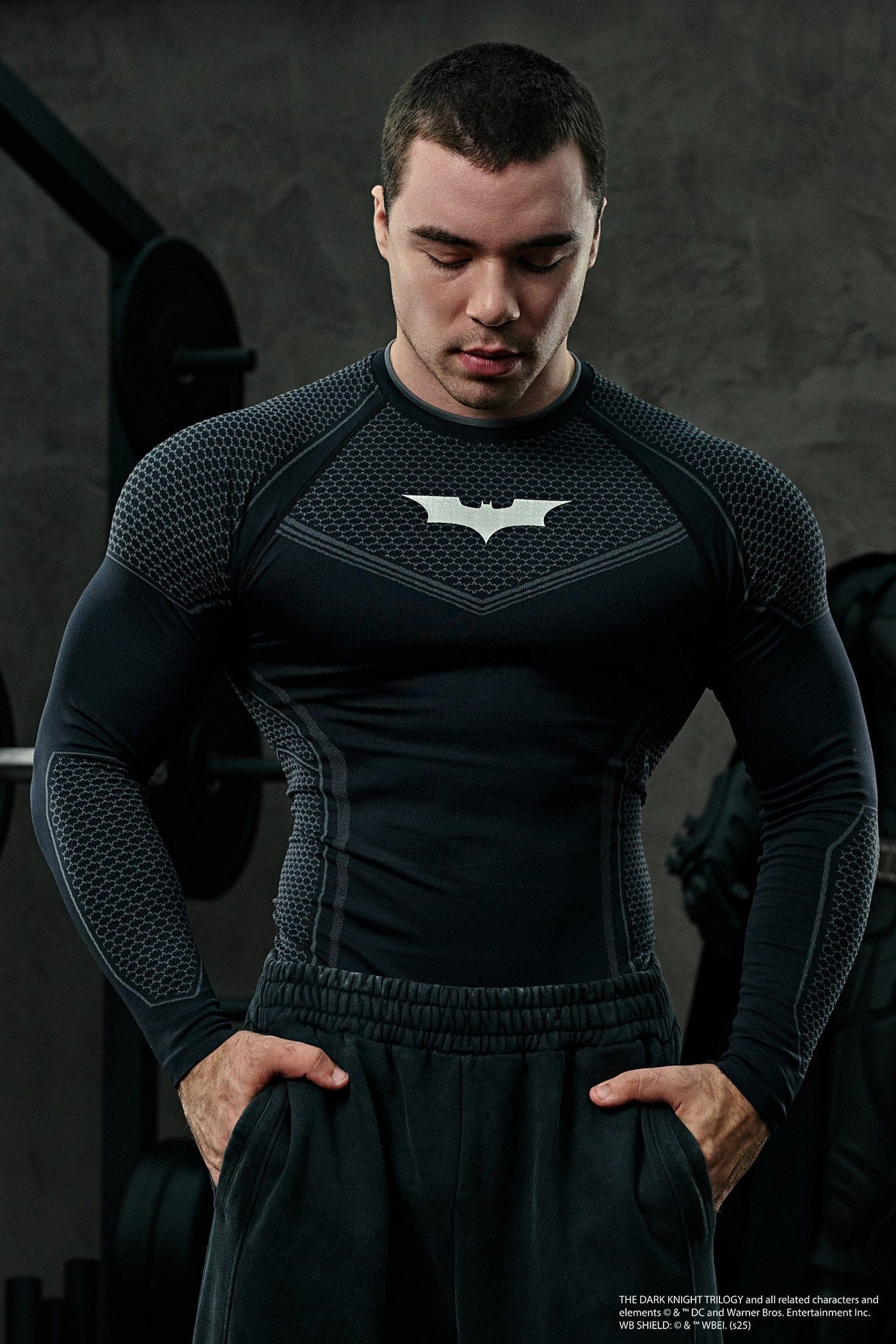 8004 - Batman Compression Longsleeves New Colors